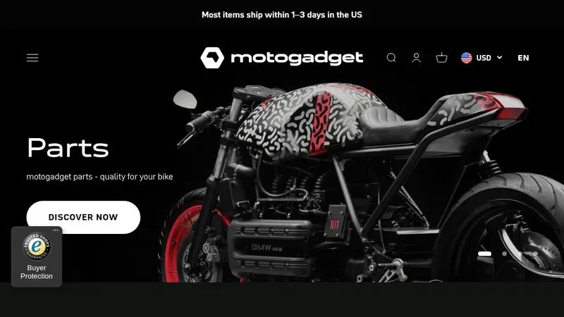 MOTOGADGET: Internationale Expansion mit Shopify Plus