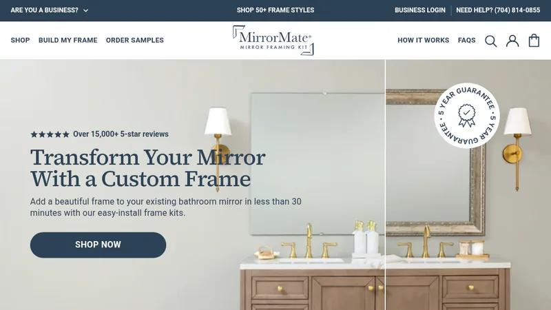Mirrormate - Shopify Plus Website Development