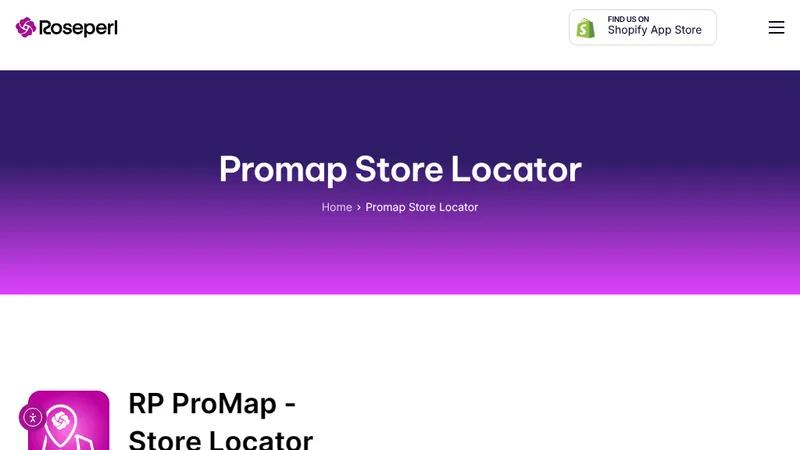 ProMap ‑ Store Locator