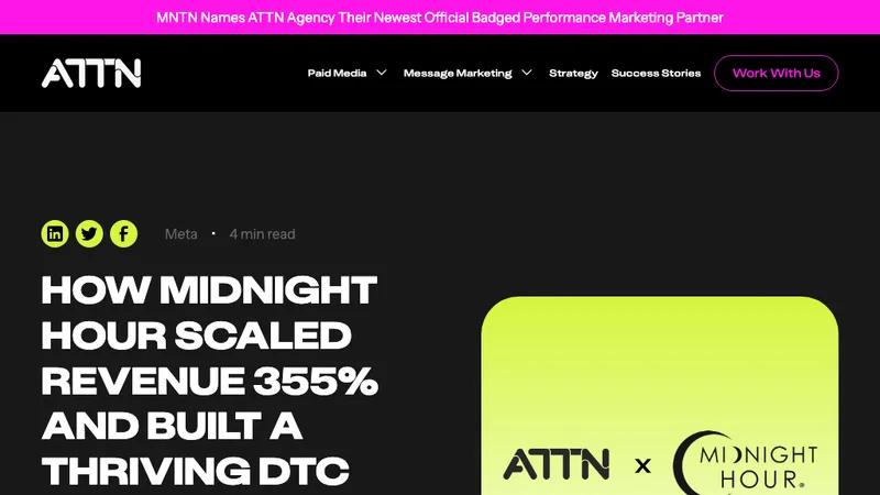 How Midnight Hour Scaled Revenue 355% Year Over Year