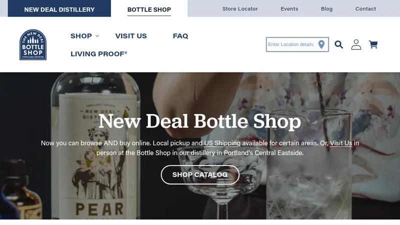 Cheers to a better New Deal Distillery