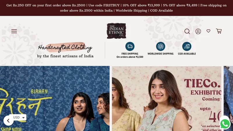 The Indian Ethnic Co. (Scale & Identity)