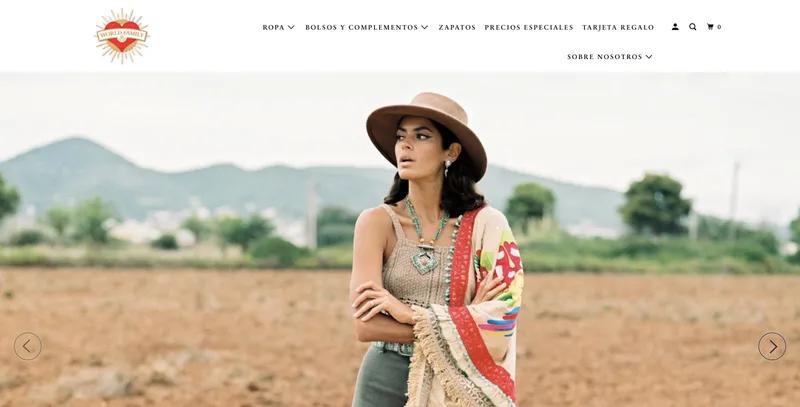 Web Shpify para la marca World Family Ibiza