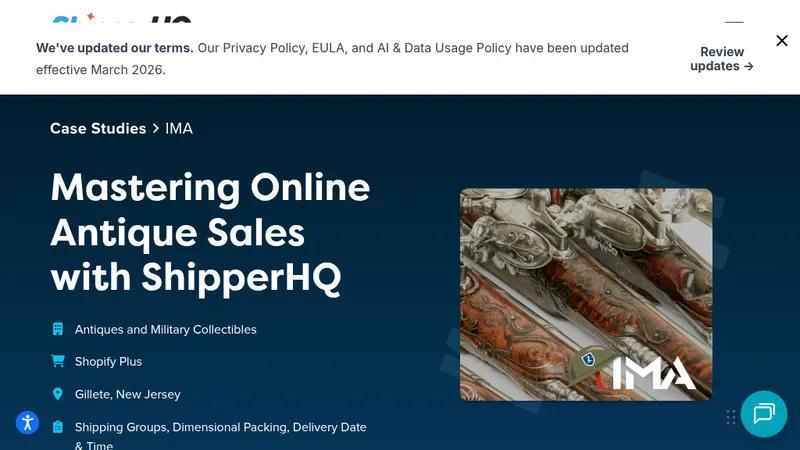 How International Military Antiques Enhanced Checkout & Compliance