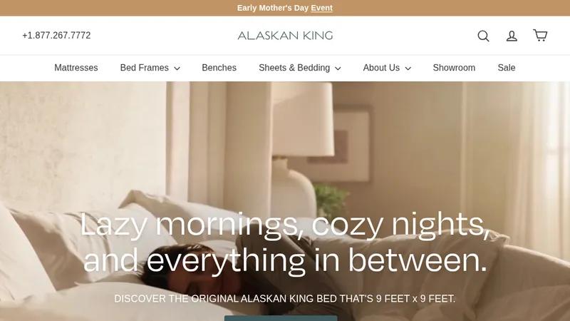 Alaskan King Bed Company