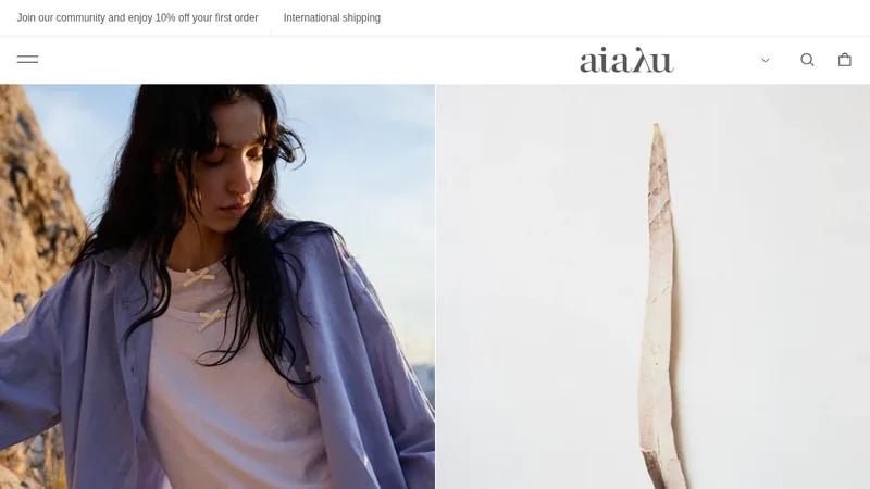 Aiayu | Re-platform and store build