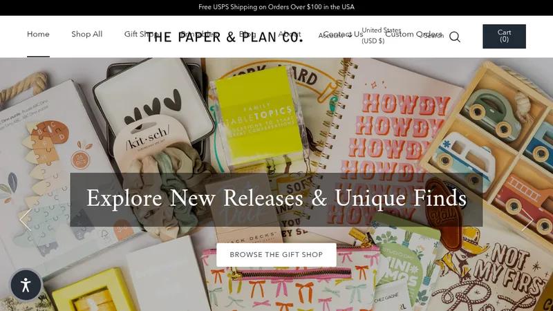 The Paper & Plan Co - Paper & Stationary Shop