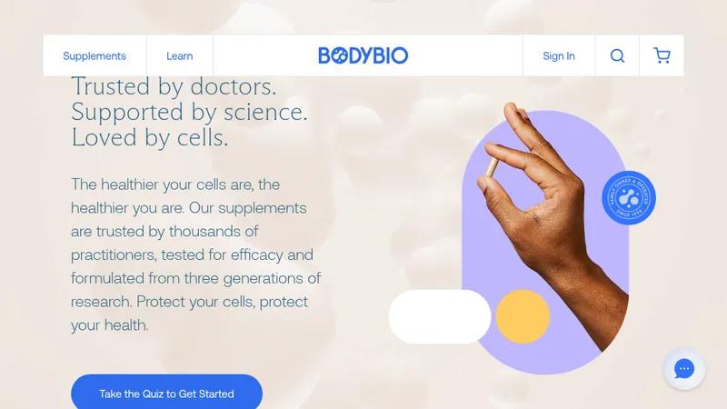 BodyBio Shopify Plus Website
