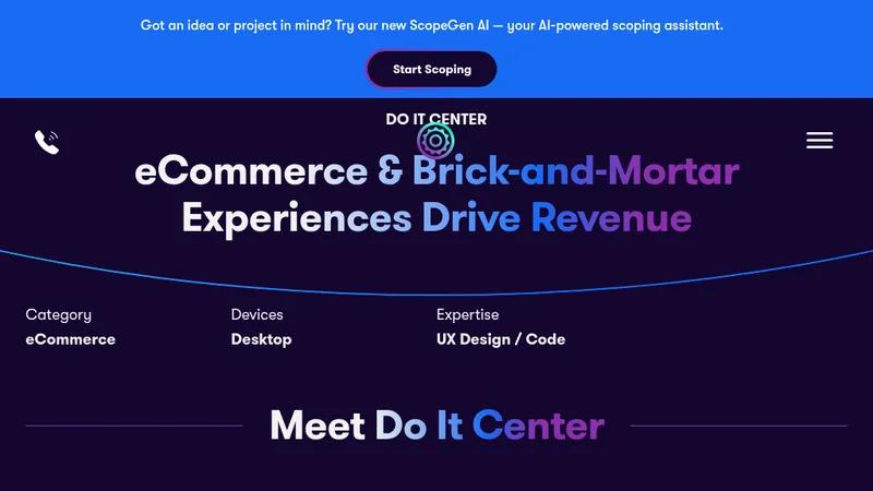 Do It Center: eCommerce & Brick-and-Mortar Experiences Drive Revenue
