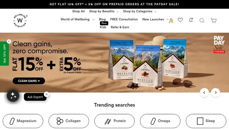"Scientifically Enhanced: Wellbeing's Shopify Unveils Nutraceutical In