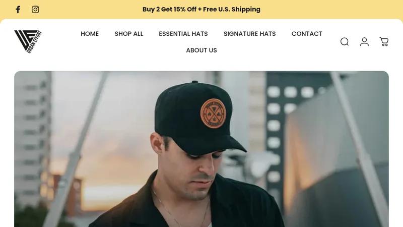 Urban Effort – Stylish Hats Shopify Store