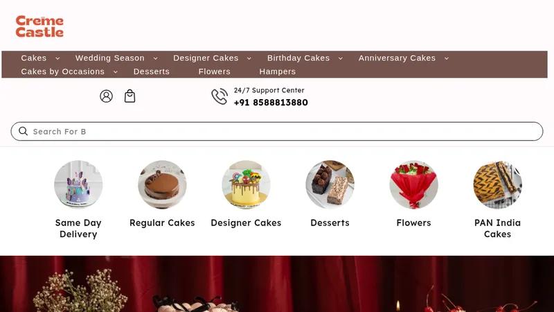 Custom UX Revamp & Mobile-First Store Design for Creme Castle