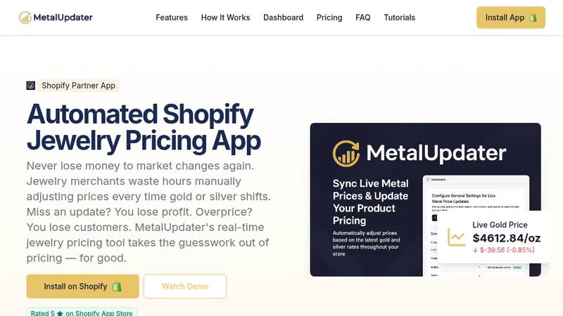 Metal Updater App