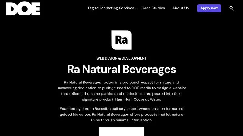 Ra Nam Hom Coconut Water