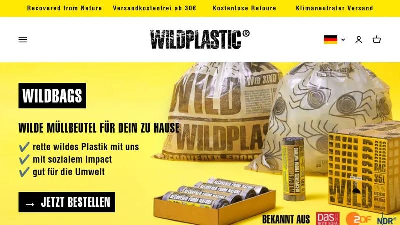 Shopify Konzeption wildplastic