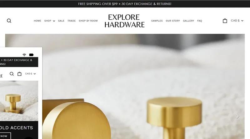 Explore Hardware - UX Focused On Brand Expression