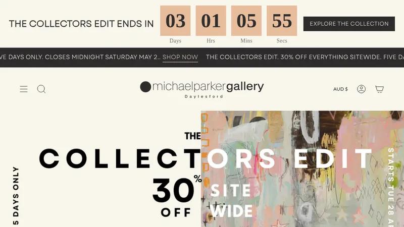 Michael Parker Gallery – Fine Art Shopify Store