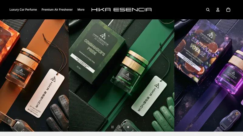 LUXURY CAR PERFUME SPRAY WITH HANGING CARD