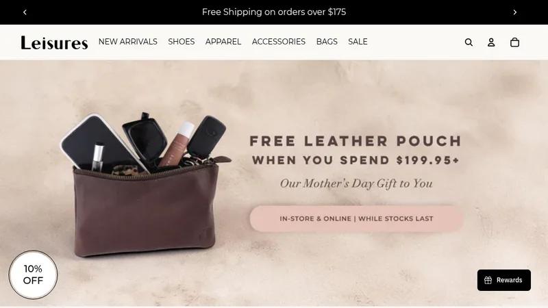 Leisures | A large collection website for shoes and sneakers