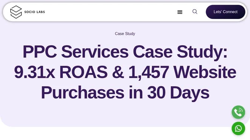 9.31x ROAS & 1,457 Website Purchases in 30 Days