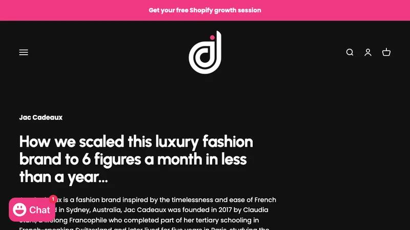 How we scaled this luxury fashion brand
