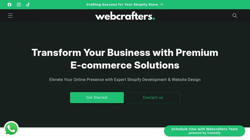 Web Crafters - Our Own Website