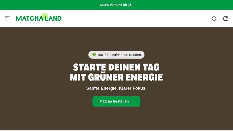 MATCHALAND - Switzerland's leading matcha store