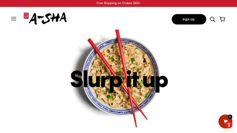Asha Dry Noodle - Food Industry Brand