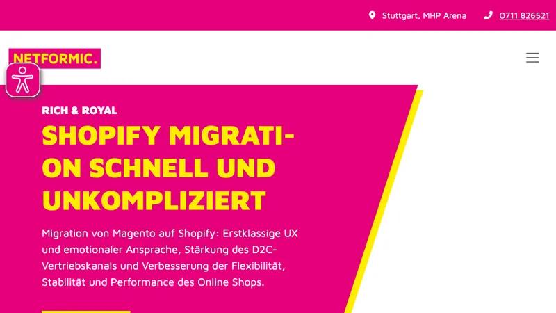 RICH & ROYAL: Shopify Plus Migration schnell und unkompliziert