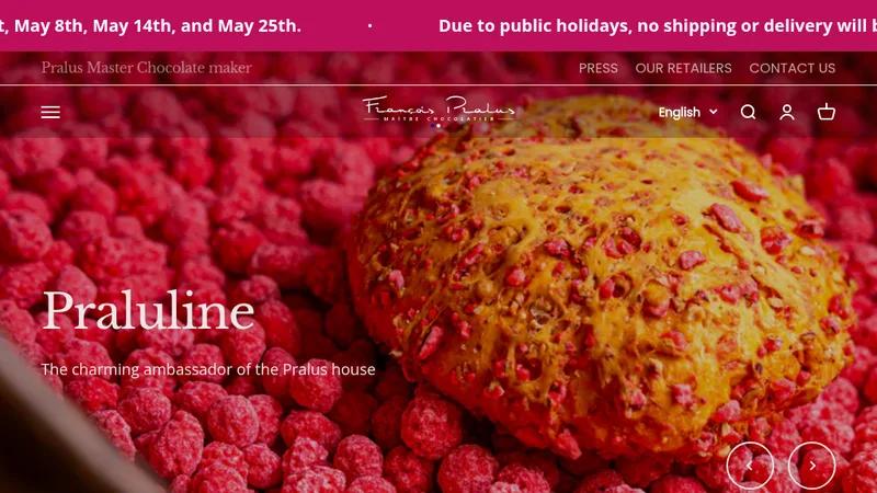 Pralus: An online shop that makes you want to window-shop