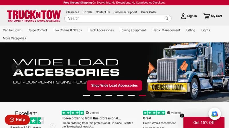 Truckntow | Magento to Shopify Plus Migration