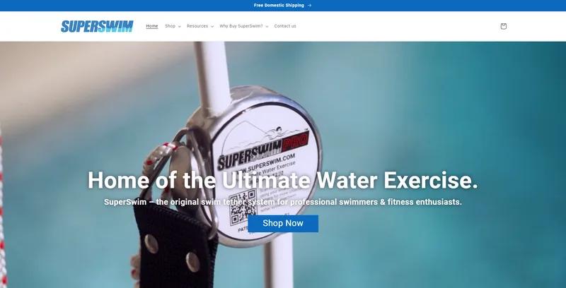 SuperSwim - Store migration & Theme customizations