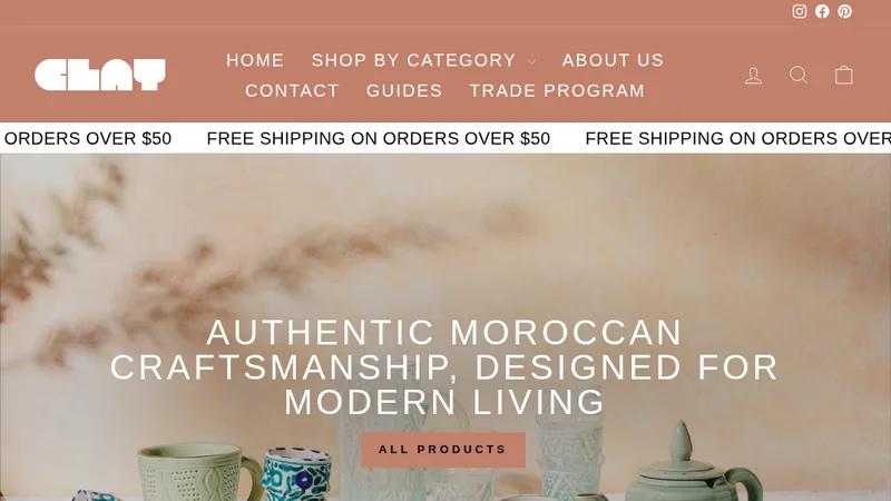 Clay - Website Migration from WordPress/WooCommerce to Shopify
