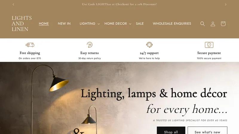Lights and Linen