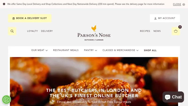 The finest free range meats - online