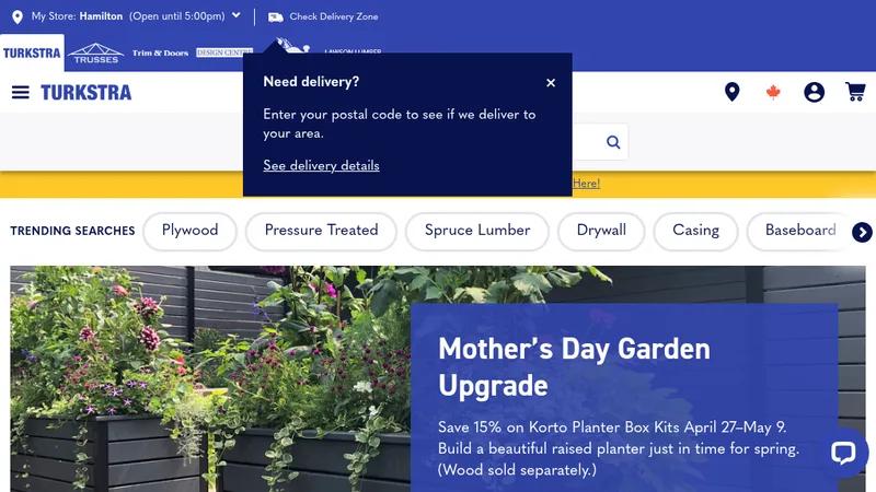 Turkstra Lumber - bringing a large retailer online! Retail & B2B