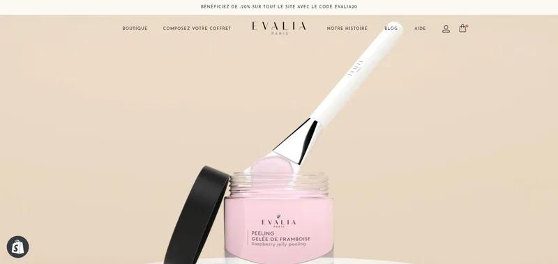 Refonte et personnalisation du thème d'Evalia