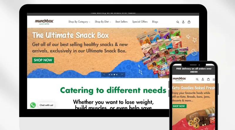 Munchbox store development