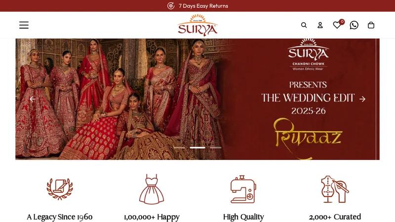 House of Surya – Premium Ethnic Wear Brand