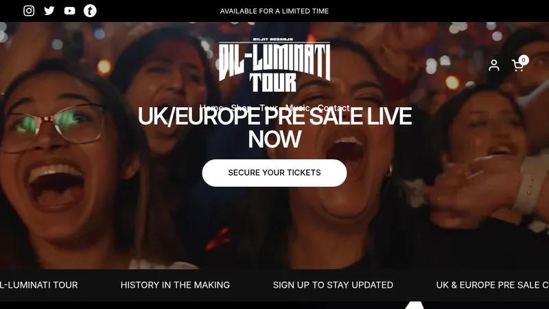 Diljit Dosanjh | Official Merch Website