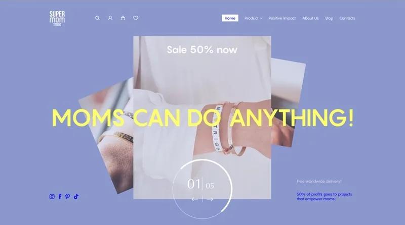 Supermom Branding + Website