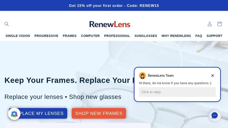 Lenses Website