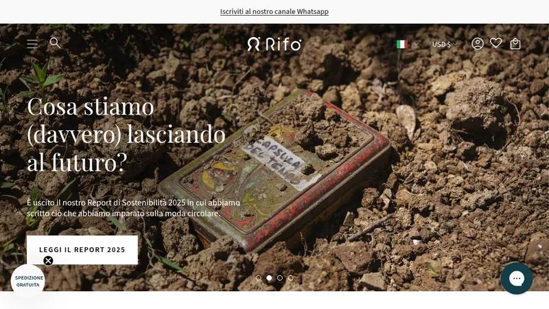 RIFÒ - Circular Fashion Made in Italy