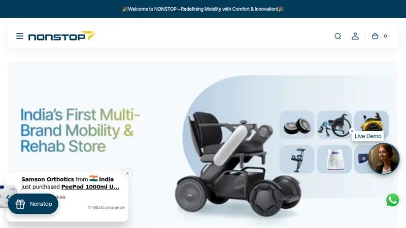 NONSTOP – Mobility & Rehab E‑Store
