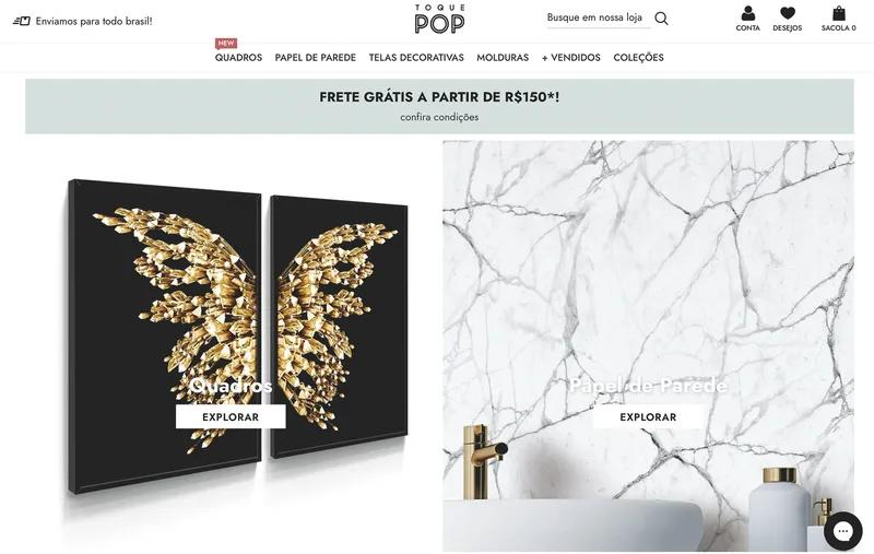 Design e Desenvolvimento ToquePop