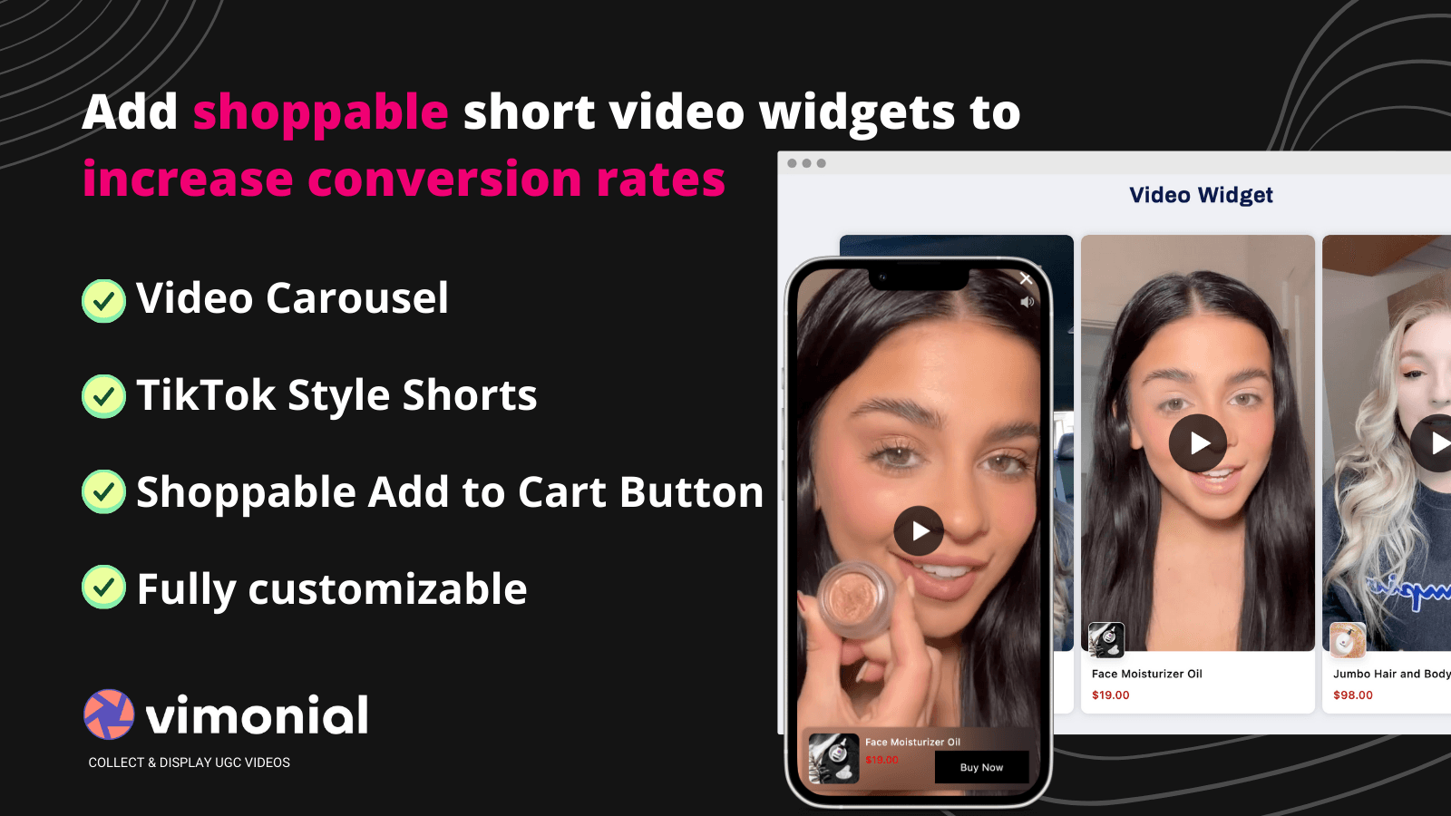 Vimonial Shoppable Video & UGC screenshot 2