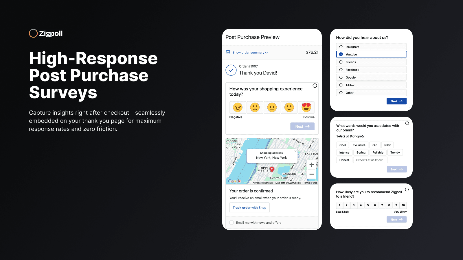 Zigpoll Customer Surveys screenshot 1