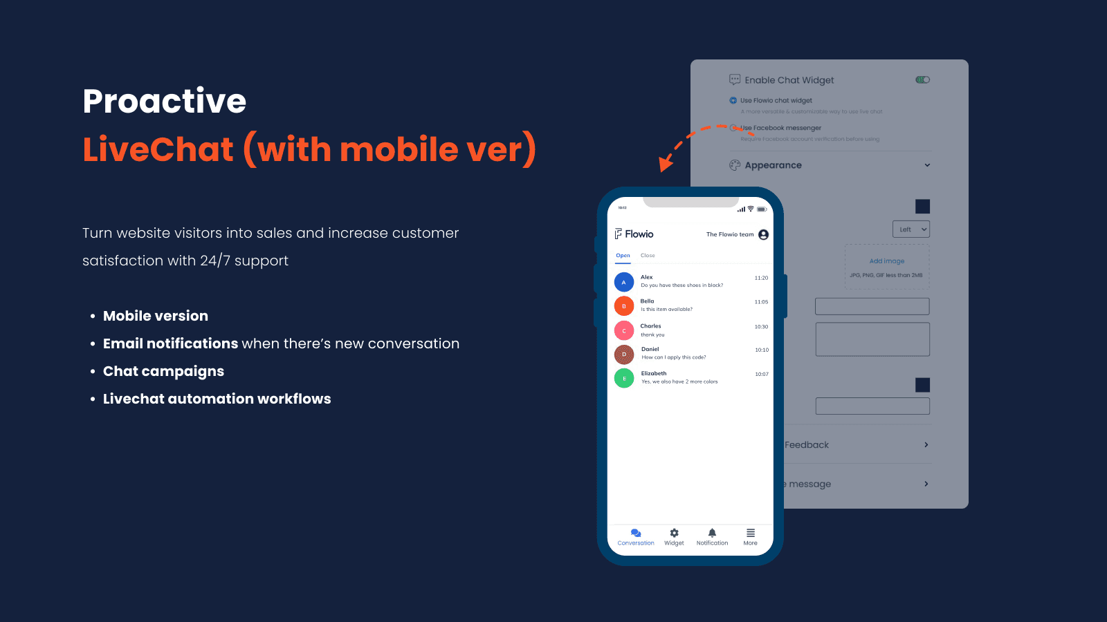 Flowio Email Marketing, Pop Up screenshot 1
