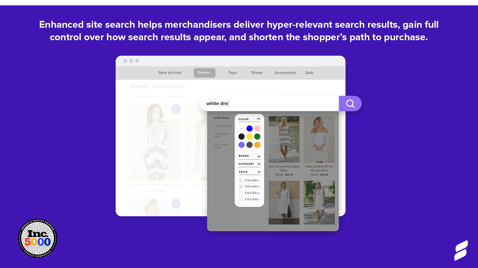 Searchspring screenshot 1