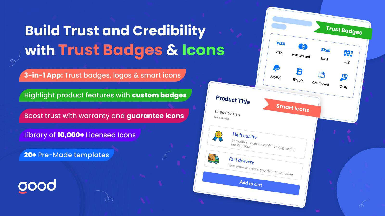 GA:Ultimate Trust Badges+Icons screenshot 1